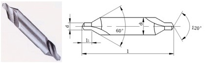 不帶護(hù)錐復(fù)合中心鉆